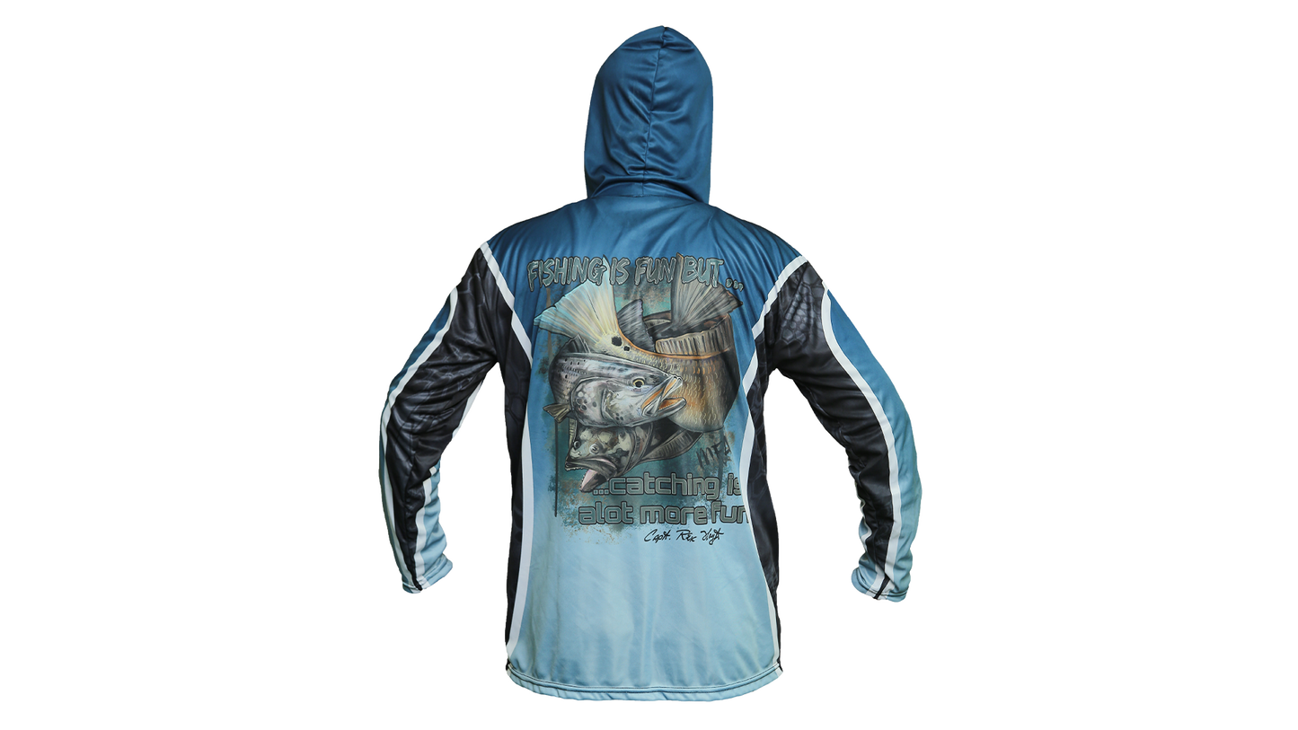 MFA Blue Black Kryptek "Fishing Is Fun" Rex Hoyt Signature Edition