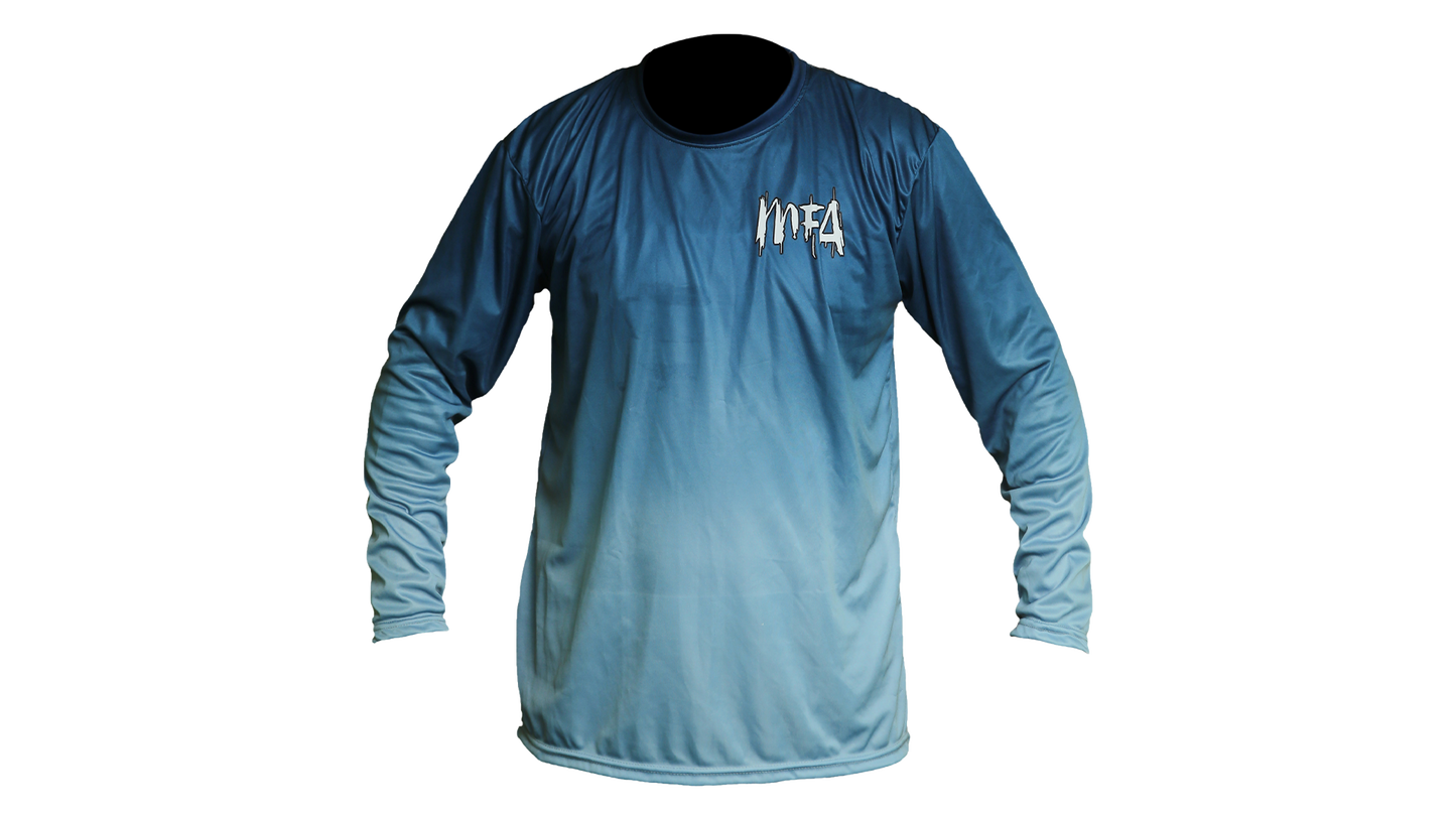 MFA Blue Fade "Fishing Is Fun" Rex Hoyt Signature Edition