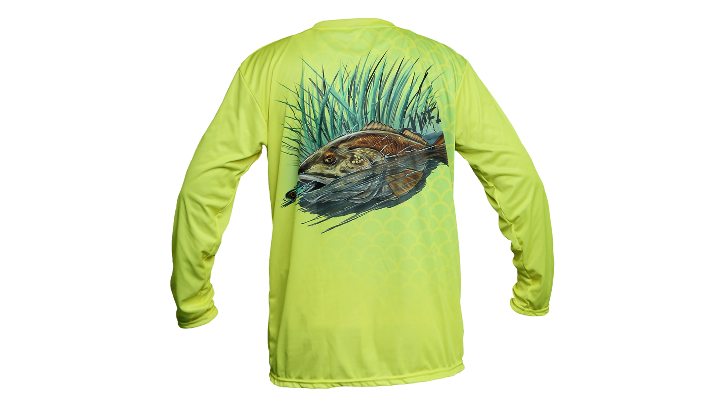MFA Yellow Fish Scale Redfish Pursuit