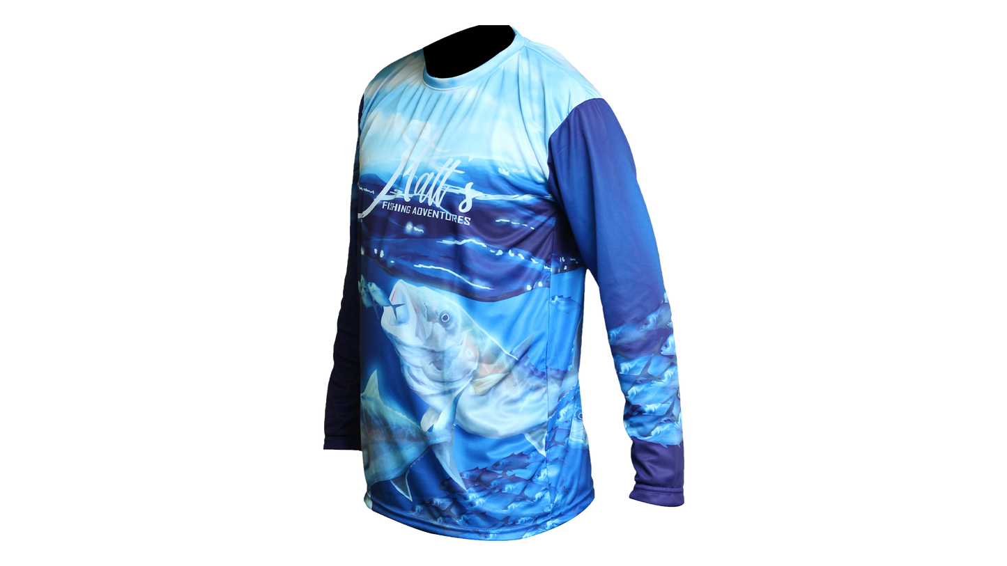 Matt's Fishing Adventures long sleeve Dri-Fit Amberjack