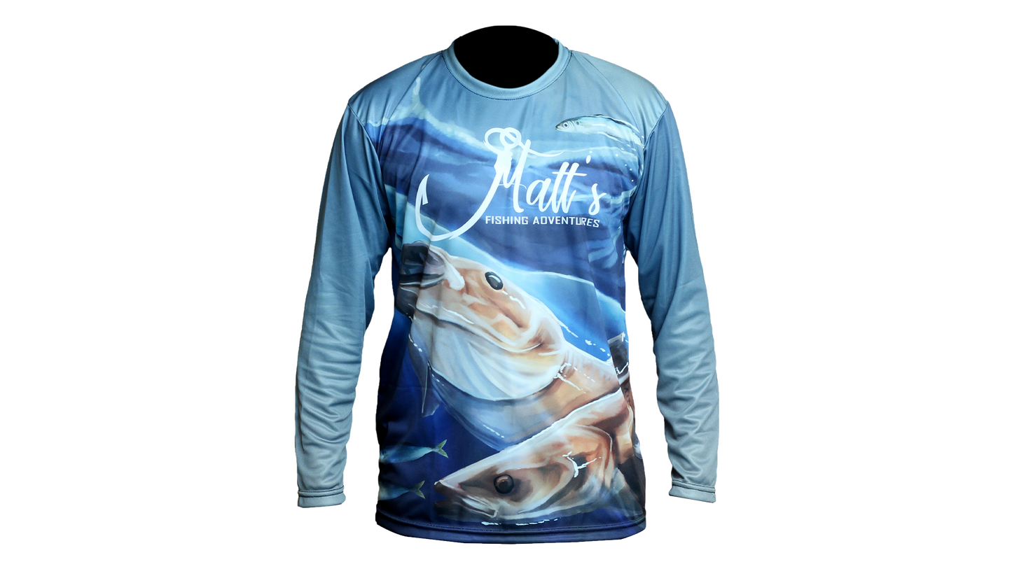 Matt's Fishing Adventures long sleeve Dri-Fit Cobia