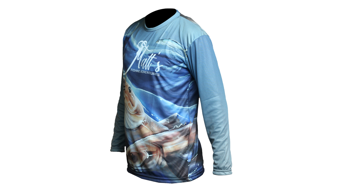 Matt's Fishing Adventures long sleeve Dri-Fit Cobia