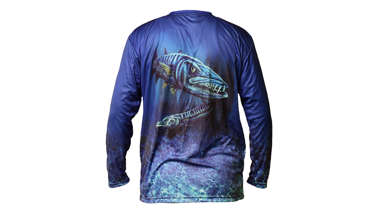 Matt's Fishing Adventures long sleeve Dri-Fit Barracuda
