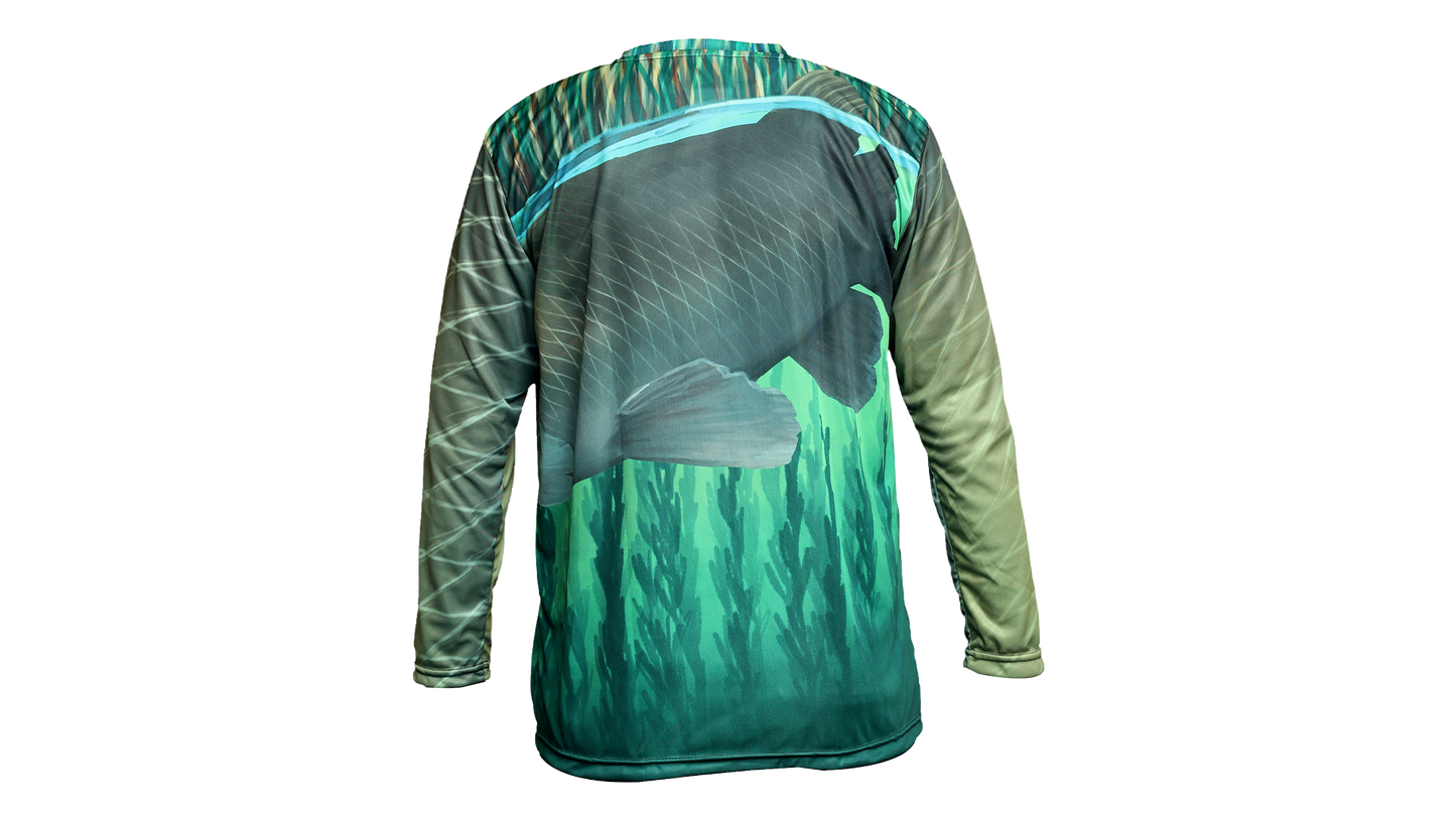 Matt's Fishing Adventures long sleeve Dri-Fit Realistic Gar
