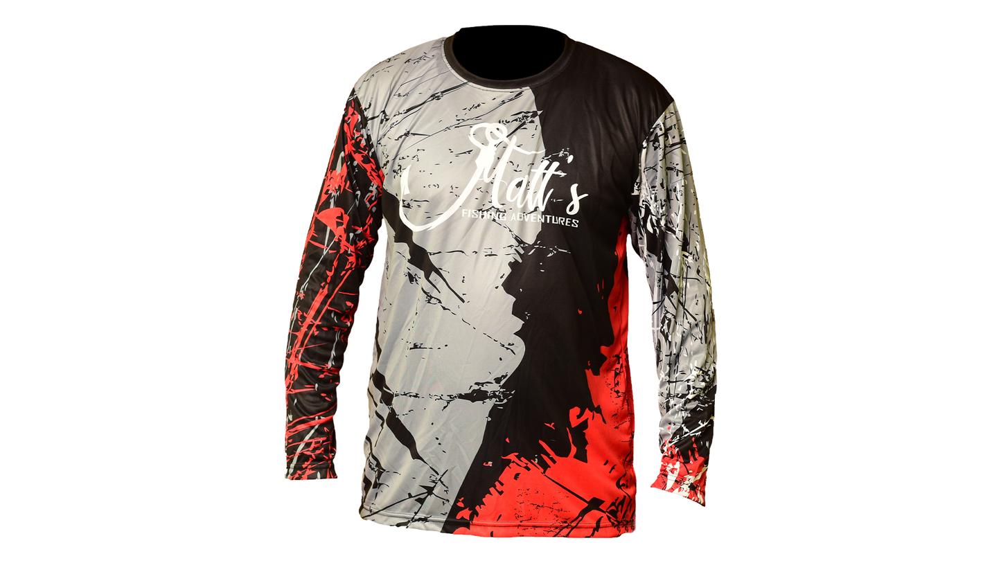 Matt's Fishing Adventures long sleeve Dri-Fit Texas logo Multicolor