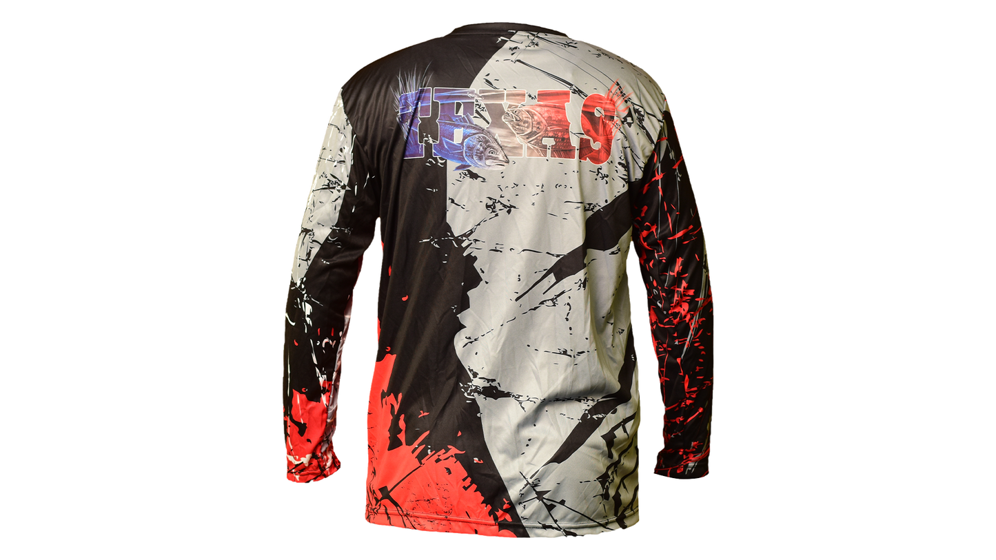 Matt's Fishing Adventures long sleeve Dri-Fit Texas logo Multicolor