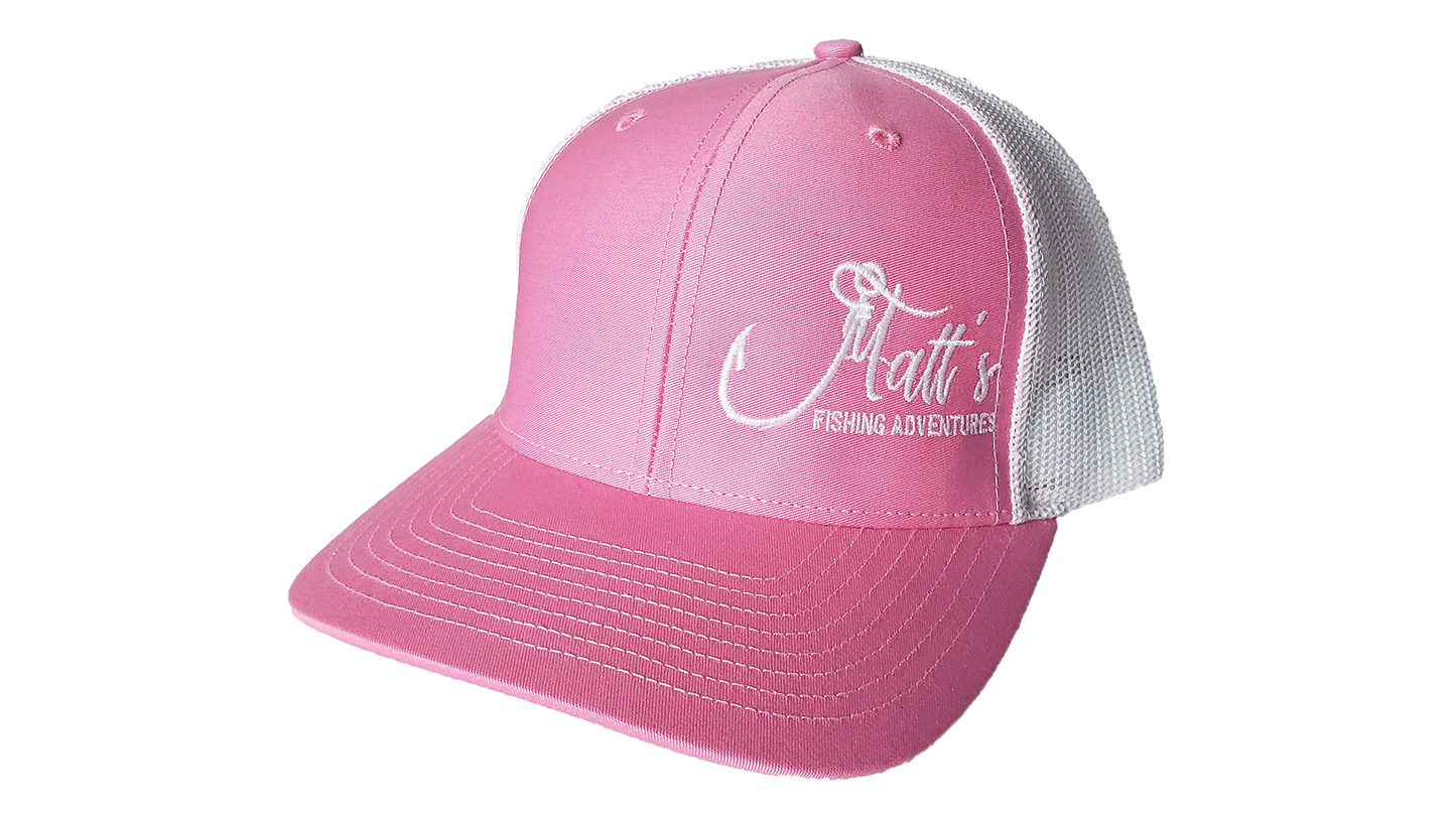 Matt's Fishing Adventures Richardson 112 Hot Pink White