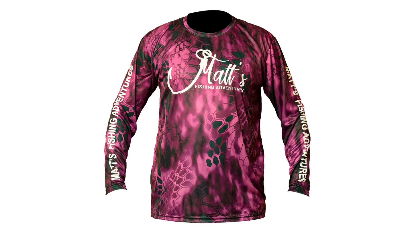 Matt's Fishing Adventures Dri-Fit Purple Kryptek Night Sky Trout