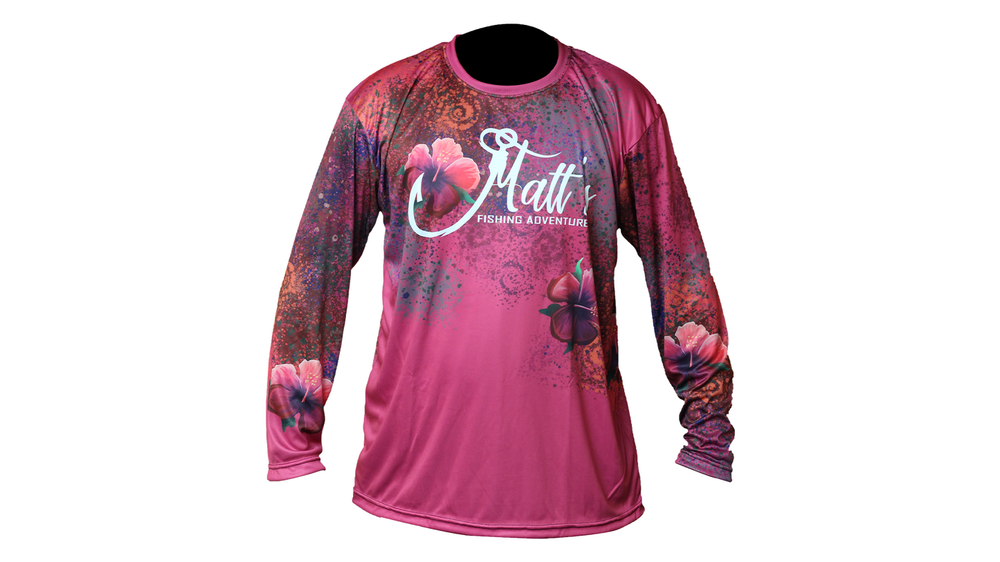Matt's Fishing Adventures long sleeve Dri-Fit Women's Redfish