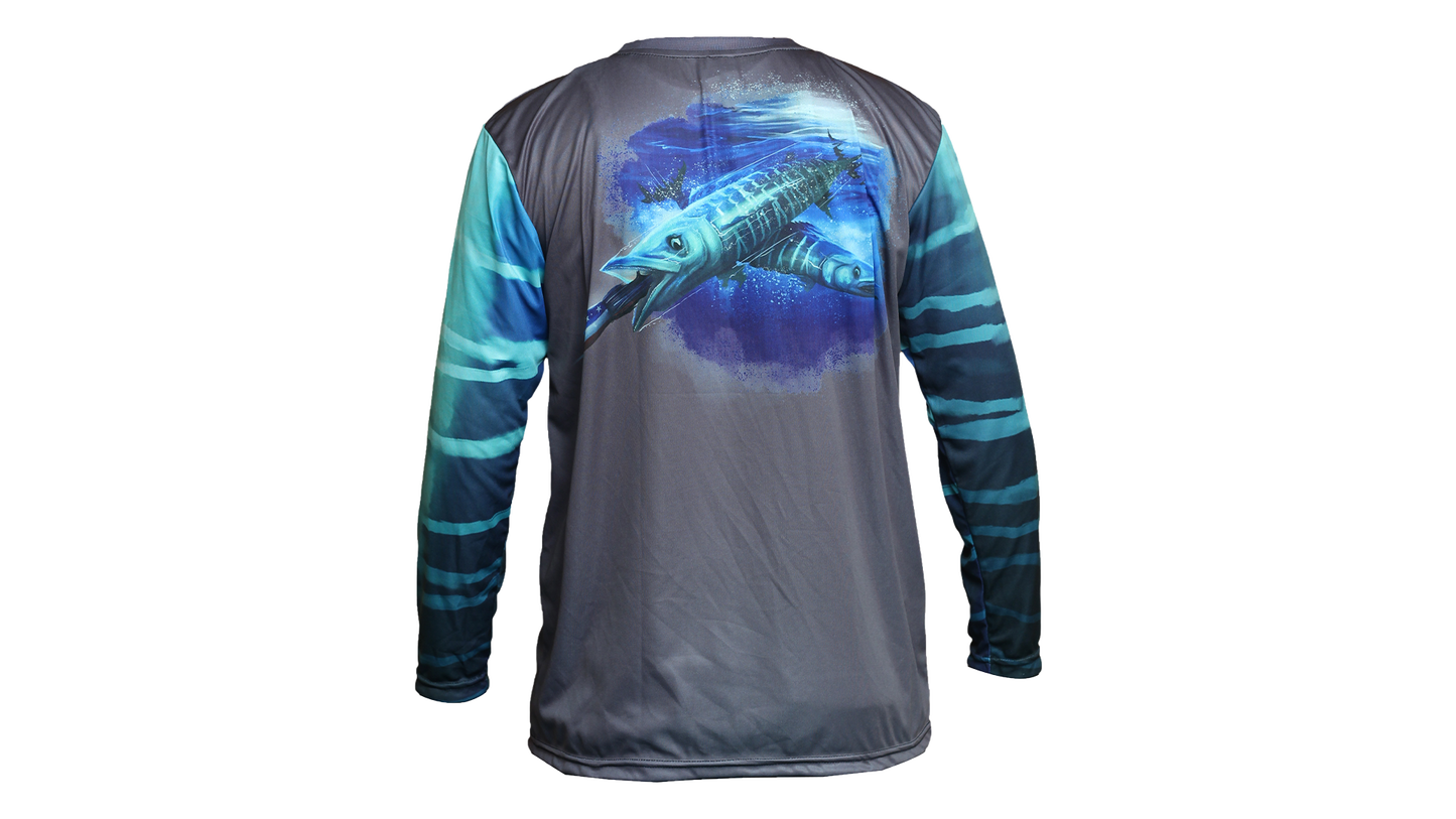 Matt's Fishing Adventures long sleeve Dri-Fit Wahoo